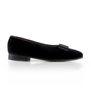 Opera Pump Black Velvet tuxedo or frac - Ana Marttin - Men's Shoes